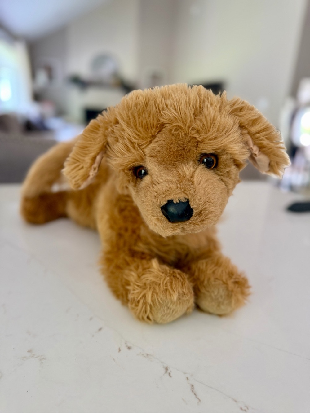 22 inch FAO Schwarz 2017 Golden Retriever Plush Puppy Dog Realistic